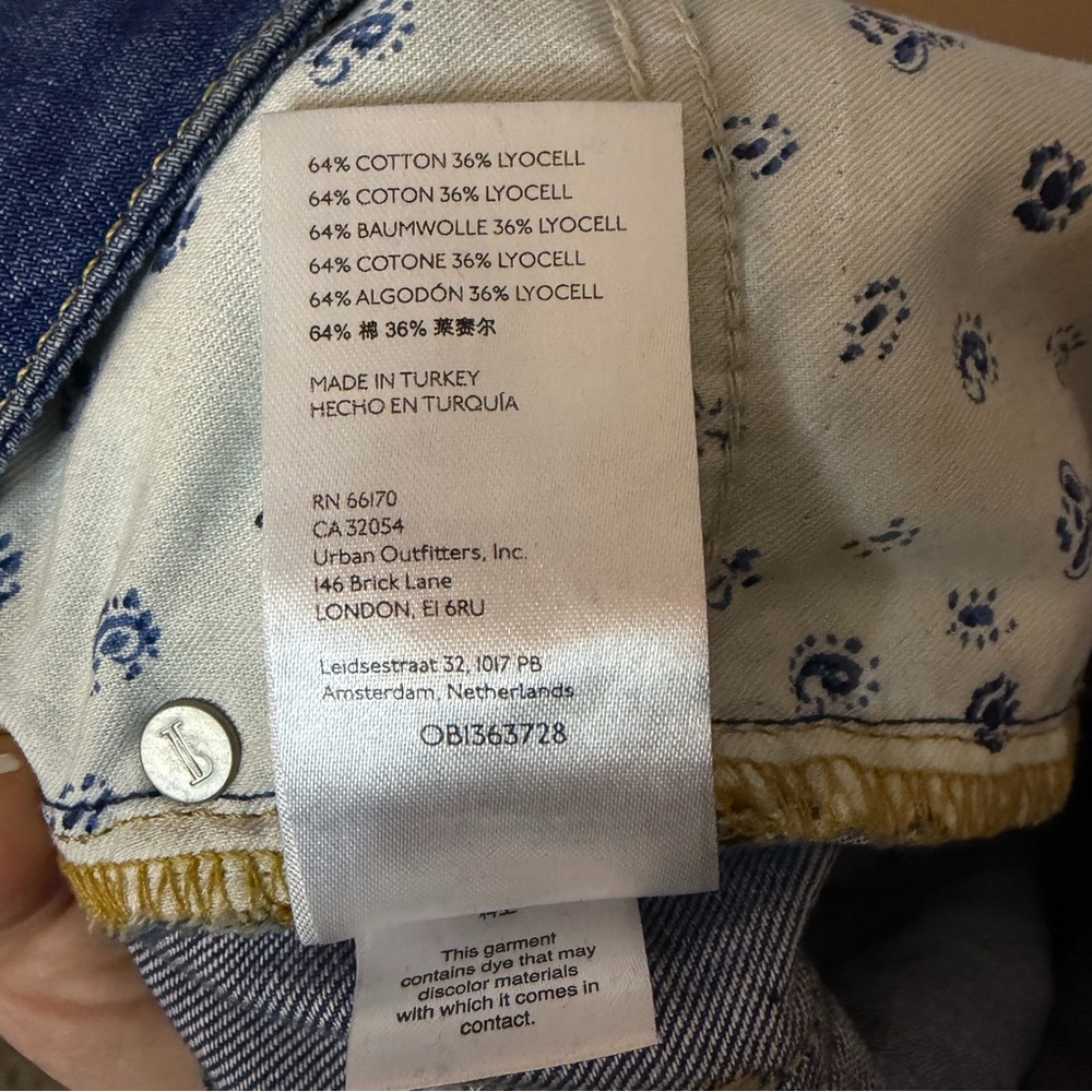Anthropologie Pilcro The Breaker Tapered Jeans size 24 - Picture 11 of 11